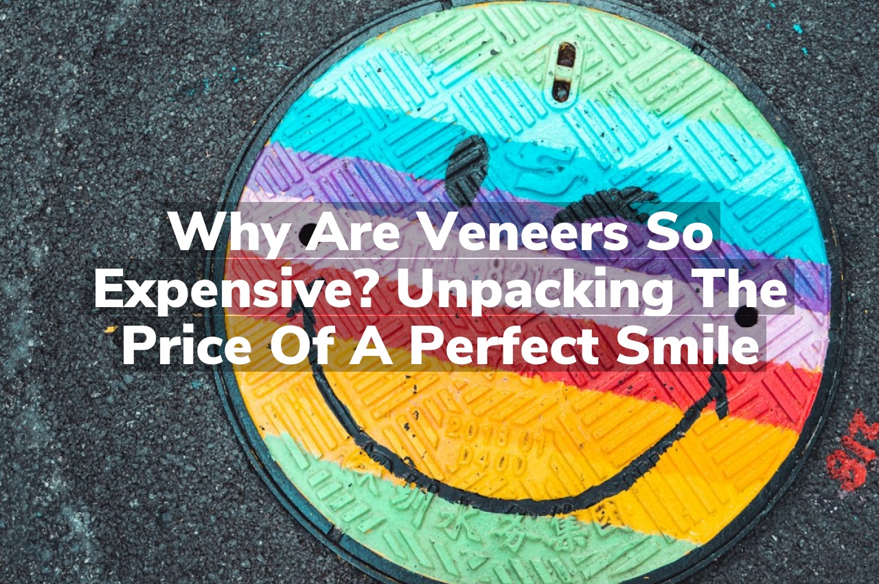 Why Are Veneers So Expensive? Unpacking the Price of a Perfect Smile